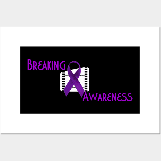 Breaking Awareness/X Out Cancer Wall Art by X the Boundaries